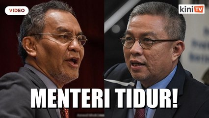 'Menteri jangan tidur, ini tanggungjawab kamu!' - Dr Dzul