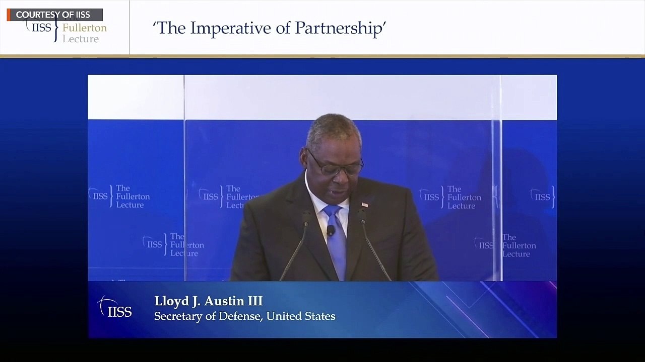 40th IISS Fullerton Lecture