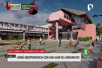 MML presentó estudios actualizados de los teleféricos que unirá Independencia con SJL