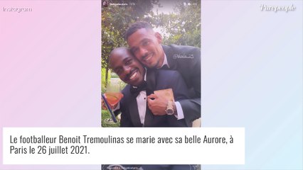 Download Video: Benoit Tremoulinas a épousé Aurore : mariage grandiose pour le footballeur... Les photos !