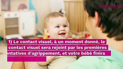 7 signes que votre bébé est heureux !
