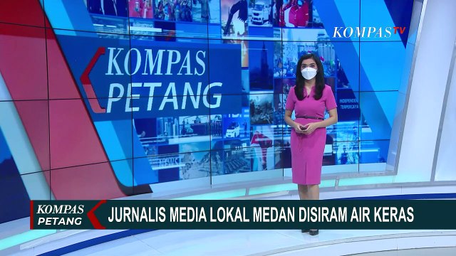 Berlari Minta Pertolongan, Jurnalis di Medan Jadi Korban Penyiraman Air Keras oleh Orang Tak Dikenal