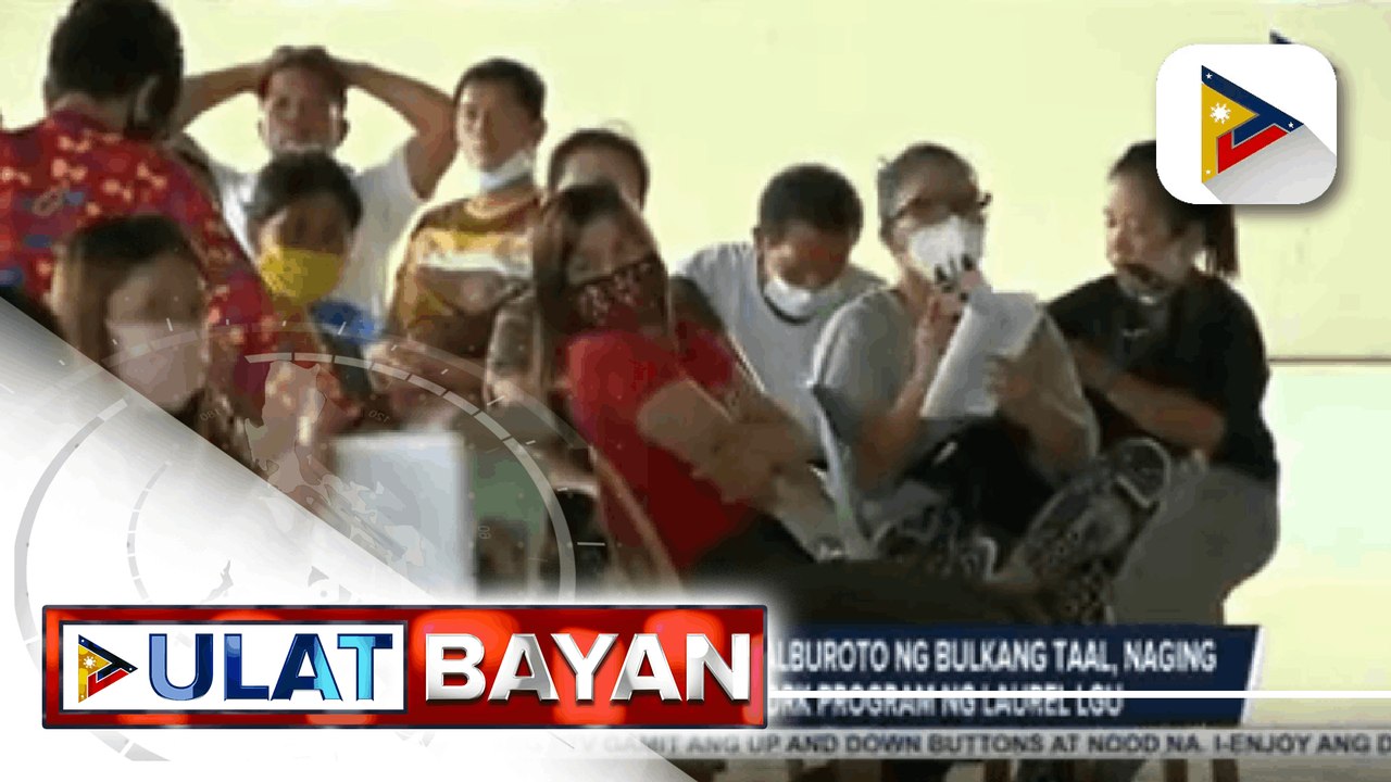 Ilang pamilyang apektado ng pag-aalburoto ng Bu...