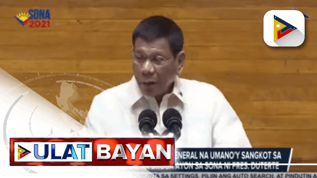 PNP, pinaiimbestigahan ang 9 heneral na umano’y sangkot sa kalakaran ng iligal na droga ayon sa SONA ni Pres. Duterte