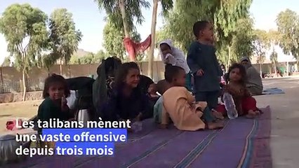 Afghanistan: près de Kandahar, des milliers de familles fuient les combats