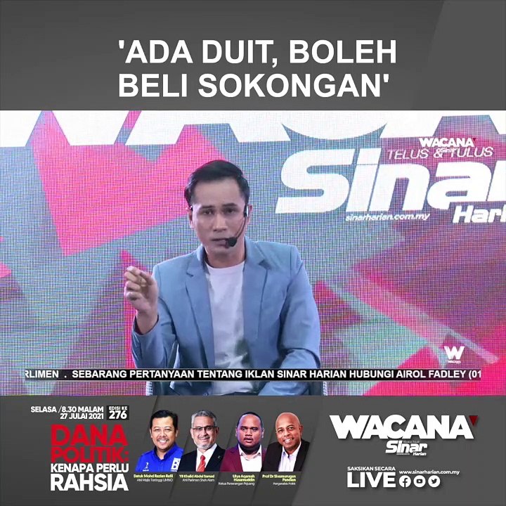 [SHORTS]  'Ada duit, boleh beli sokongan'