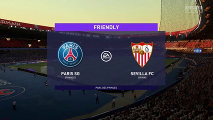 Sevilla vs PSG || Club Friendly - 27th July 2021 || Fifa 21