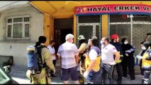 Sultangazi'de ocakta unutulan yemek yangına neden oldu