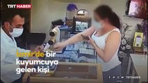 Müşteri kılığında bilezik çaldı