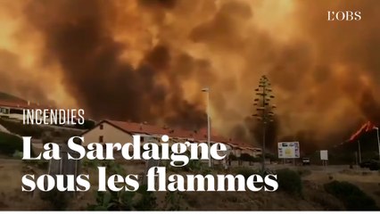 Sardaigne : un violent incendie ravage l'ouest de l'île
