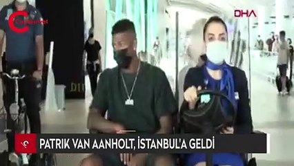 Galatasaray'ın anlaştığı Patrik van Aanholt, İstanbul'a geldi