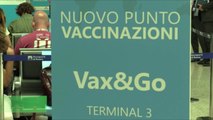 Vaccini last minute in aeroporto, presentato Vax & Go a Fiumicino