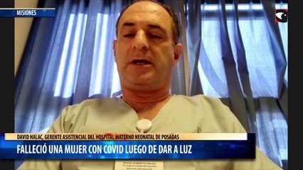 Falleció una mujer con covid luego de dar a luz