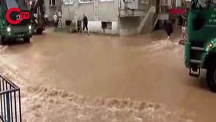 Son dakika... Arhavi bir kez daha sular altında