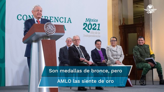 AMLO felicita a clavadistas Gabriela Agúndez y Alejandra Orozco por medalla de bronce en Tokio