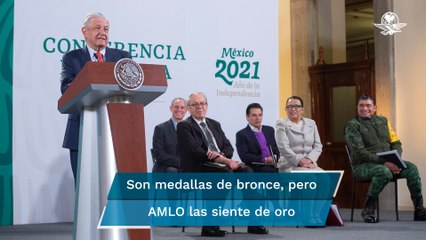 AMLO felicita a clavadistas Gabriela Agúndez y Alejandra Orozco por medalla de bronce en Tokio