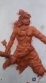 Mud art ,jai shree ram ,trending art video#indian art