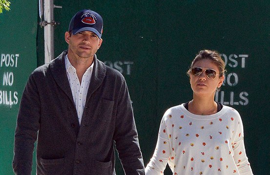 Mila Kunis et Ashton Kutcher ne donnent de douches à leurs enfants que lorsqu'ils sont sales