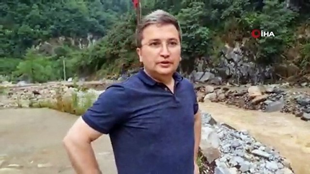 Giresun’un Doğankent ilçesinde sel tedbirleri