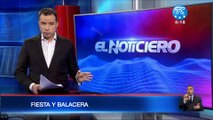 Fiesta y balacera por fiestas de Guayaquil