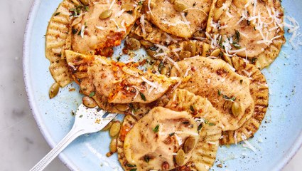 Homemade Pumpkin Ravioli Couldn't Be More Fall If It Tried