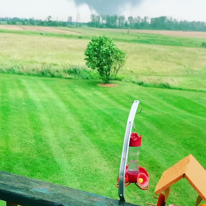 Month's Second Tornado Touches Down