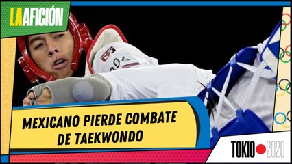 Mexicano Carlos Sansores cae en octavos de final de taekwondo en Tokio 2020