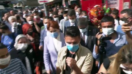 'Bitlis'i çeteler yönetiyor' diyen esnafa Akşener'den yanıt: O çeteleri yıkacağız