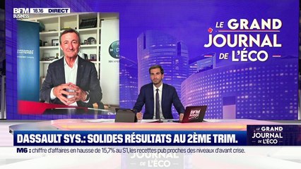 Bernard Charlès (Dassault Systèmes) : Solides résultats au 2ème trimestre pour Dassault Systèmes - 27/07