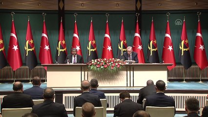 ANKARA - Angola Cumhurbaşkanı Laurenço: 'İki ülke arasında işbirliklerimiz artarak devam edecek'