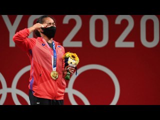 2020 Tokyo Olympics Philippines weightlifter Hidilyn Diaz wins country's