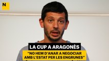 La CUP, a Aragonès: 