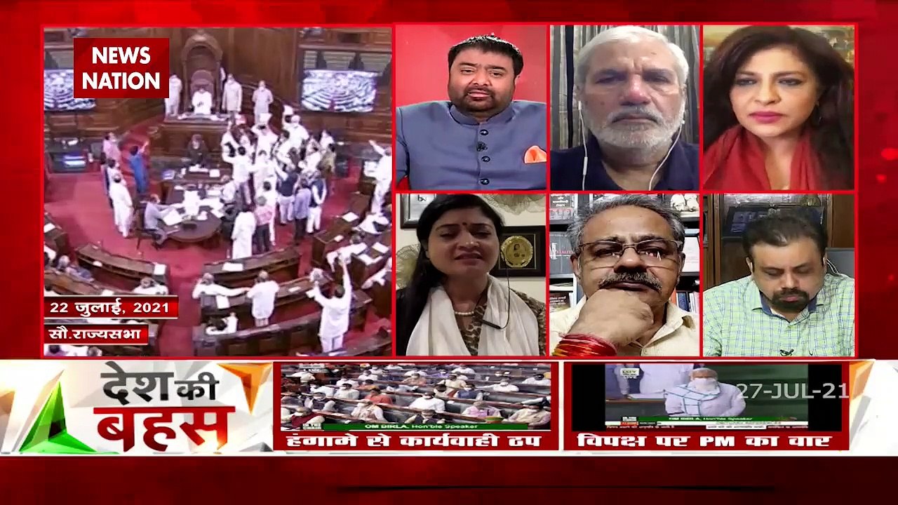 Desh Ki Bahas : संसद में क्यों न किसान मु्द्दे पर चर्चा हो : अलका लांबा