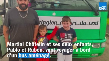 Une famille du Nord-Mayenne va traverser l'Europe en bus aménagé