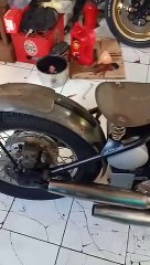 Custom yamaha virago