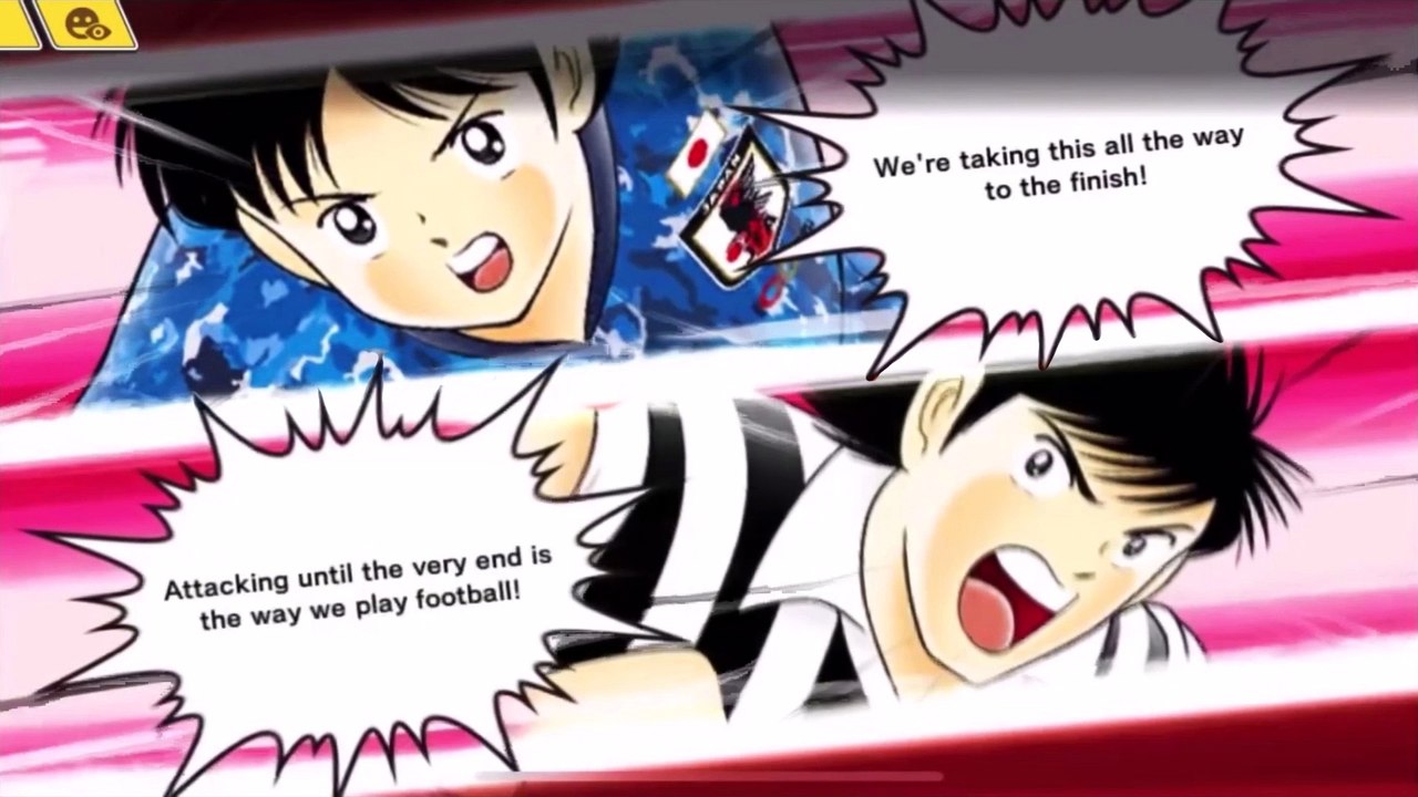Meiwa FC Golden Duo Jumping Twin Volley Skill - Captain Tsubasa Skill