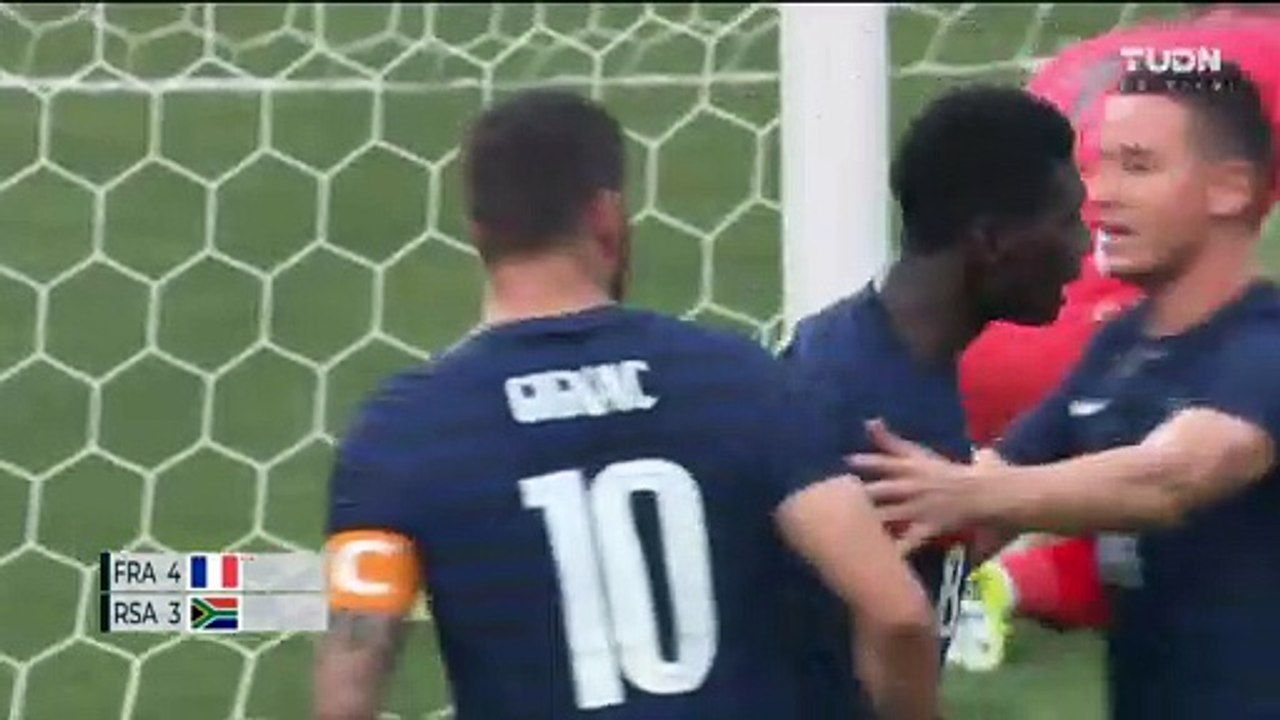 Triplete de Gignac en Tokio con la selección de Francia - Francia 4 - 3 Sudáfrica