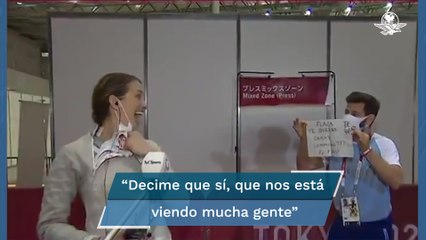 ¡Qué romántico! Sorprenden a atleta con propuesta de matrimonio en Tokio 2020