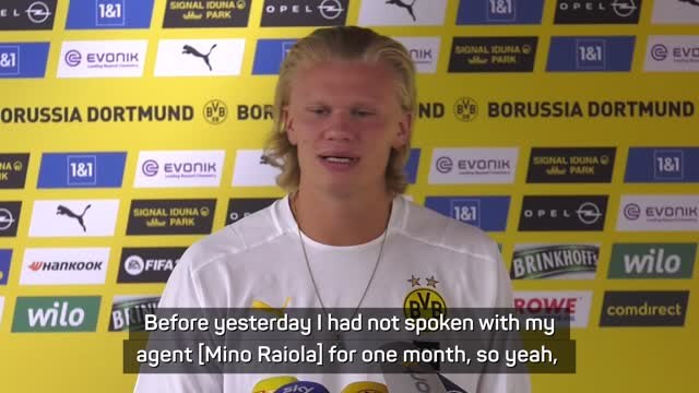 'That's a lot of money for one person' - Haaland on Chelsea rumours