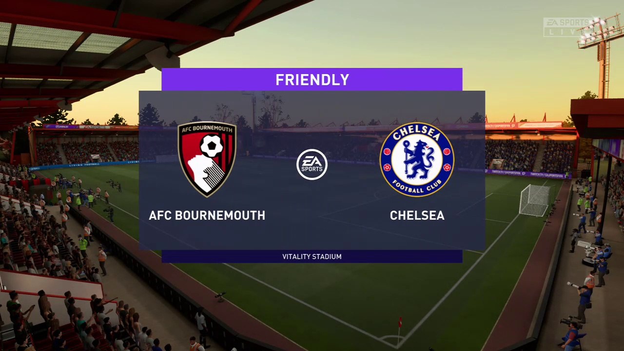 Bournemouth vs Chelsea || Club Friendly - 27th July 2021 || Fifa 21