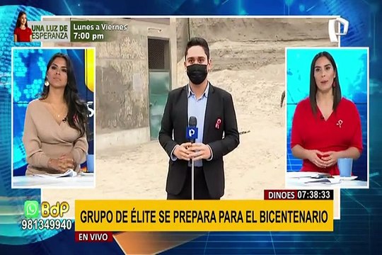 Grupo de Élite de la Diroes realiza demostraciones tácticas por el Bicentenario