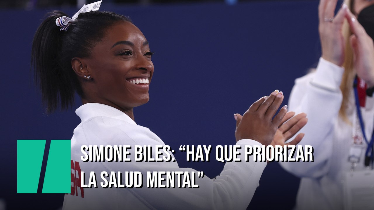 El discurso de Simone Biles por la salud mental