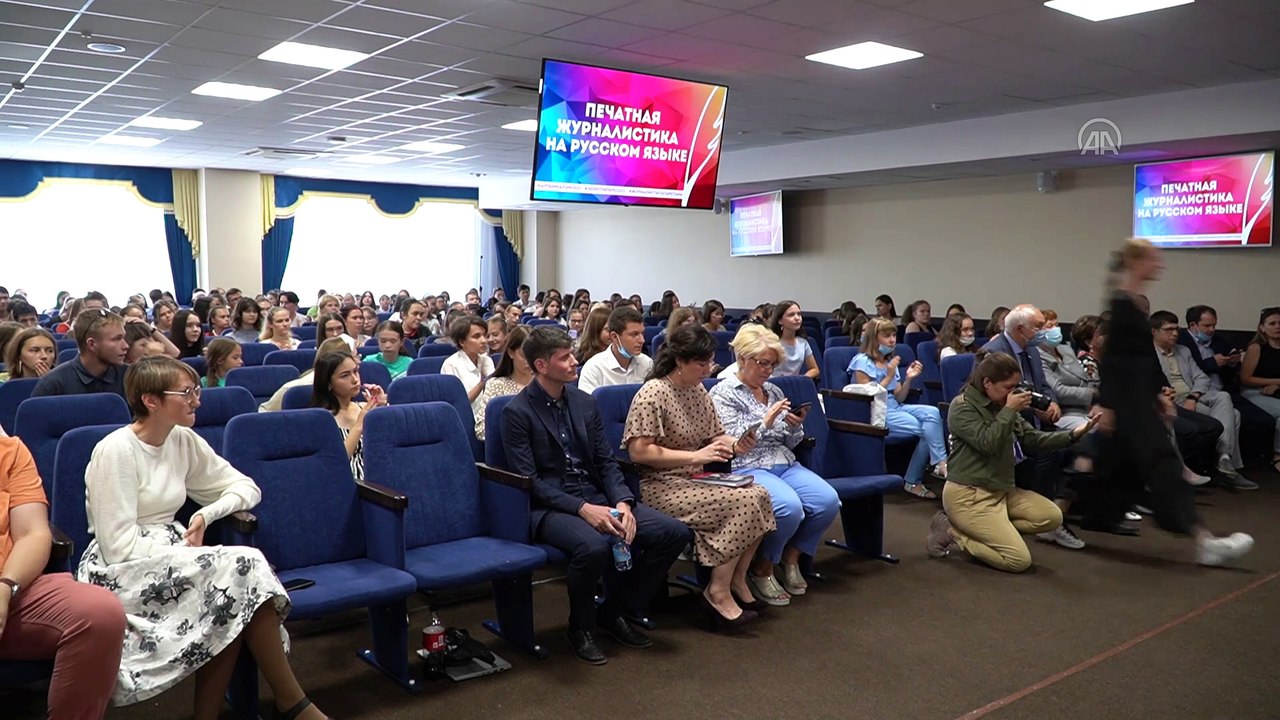 KAZAN  - AA Haber Akademisi Direktörü Bora Bayraktar, Tataristan ulusal medya kuruluşunu ziyaret etti