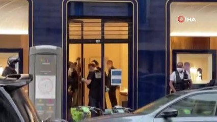 Paris'teki ünlü kuyumcuya soygun şoku: 2 milyon euro'luk mücevher çalındı