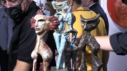 MUĞLA - Bodrum'da 'Sanat ve Antika Fuarı' açıldı