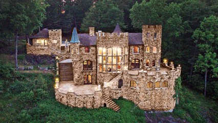 You Can Rent This 'Castle Cottage' Overlooking a Gorgeous Lake in New York