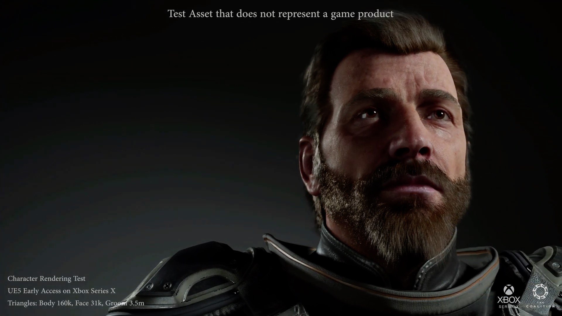 ⁣The Coalition - Character Rendering Test on Unreal Engine 5