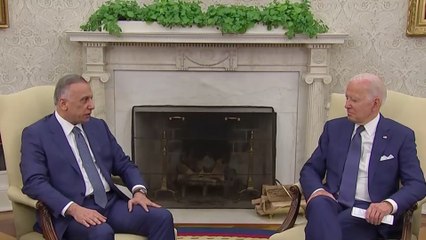 بايدن يستقبل الكاظمي لحسم ملف بقاء الجنود الأميركيين في العراق