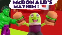 Funny Funlings McDonalds Toys Mayhem with Marvel Avengers Superheroes and Disney Cars Lightning McQueen in these Stop Motion Animation Toy Story Full Episode English Videos for Kids by Toy Trains 4U