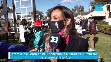 Premio Eva Perón en el Hipódromo, una carrera histórica